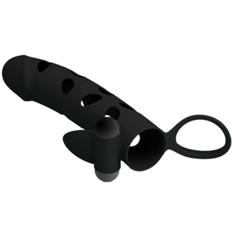PRETTY LOVE MALE HOUSSE SILICONE VIBRATION 15.2 CM — vue alternative