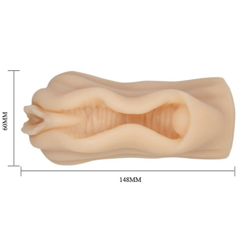 BAILE FOR HIM Mini Masturbateur Mle Vagin Lèvres Conception — vue arrière