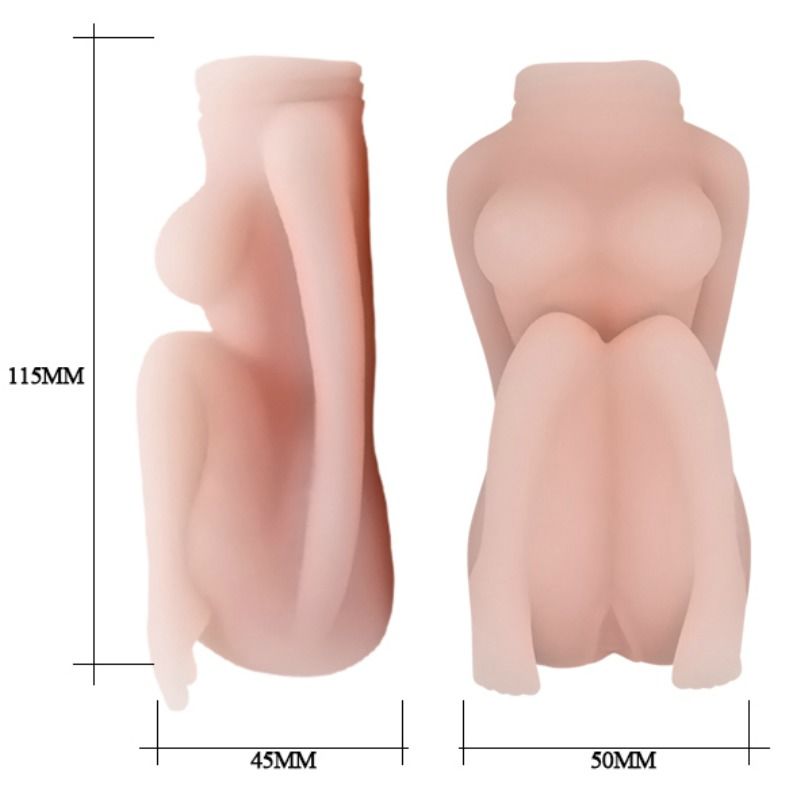 BAILE FOR HIM Temptation Passion Lady Mle Mini Masturbador Snug Fit Pussy — vue arrière