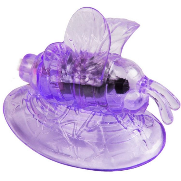 BAILE STIMULATING Papillon Vibrant Stimulation Clitoris Lilas — vue détaillée