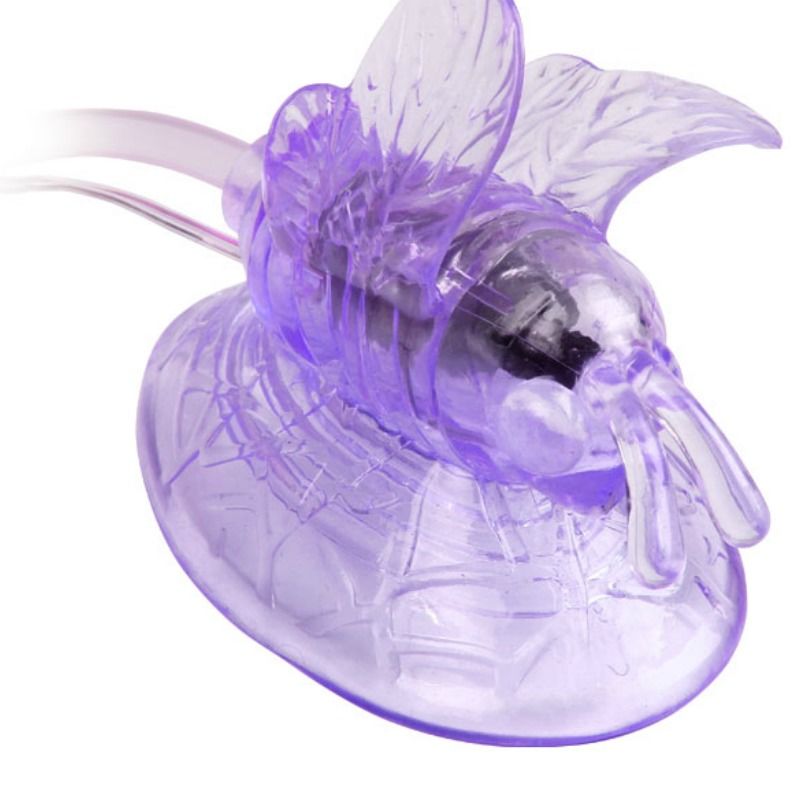 BAILE STIMULATING Papillon Vibrant Stimulation Clitoris Lilas — vue alternative
