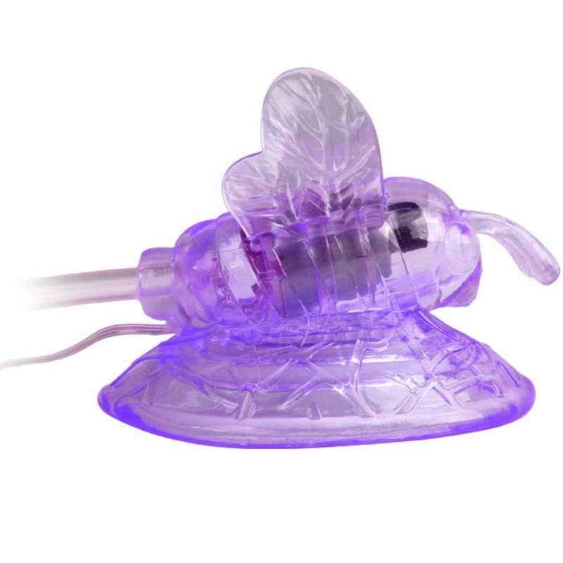 BAILE STIMULATING Papillon Vibrant Stimulation Clitoris Lilas — vue arrière