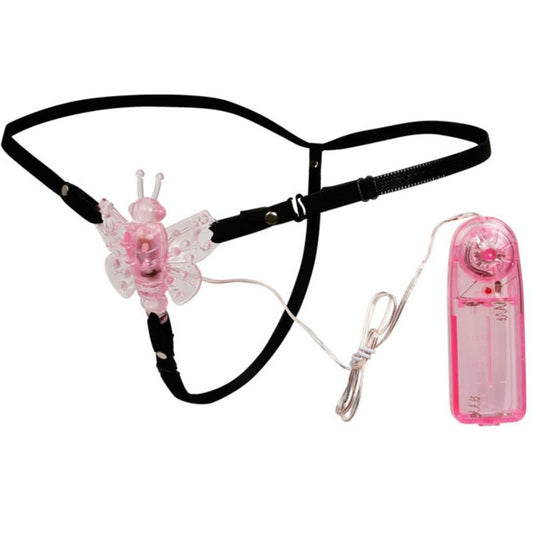 BAILE STIMULATING Harnais Papillon Vibrant Multivitesses - Aura Intime