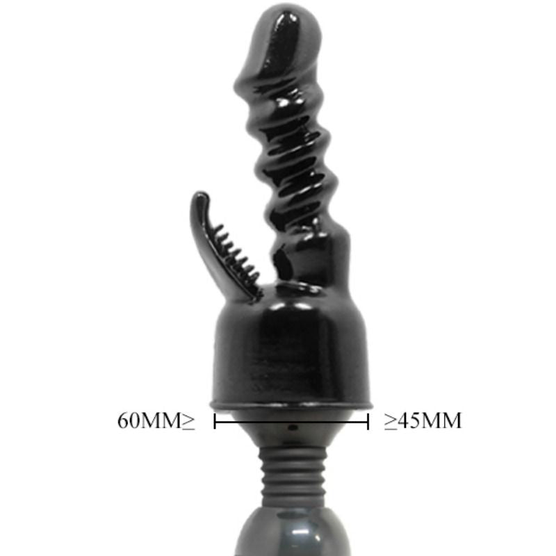 BAILE POWER HEAD TÊTE INTERCHANGEABLE POWER HEAD STIMULATION INTERNE CLITORIS — accessoires inclus