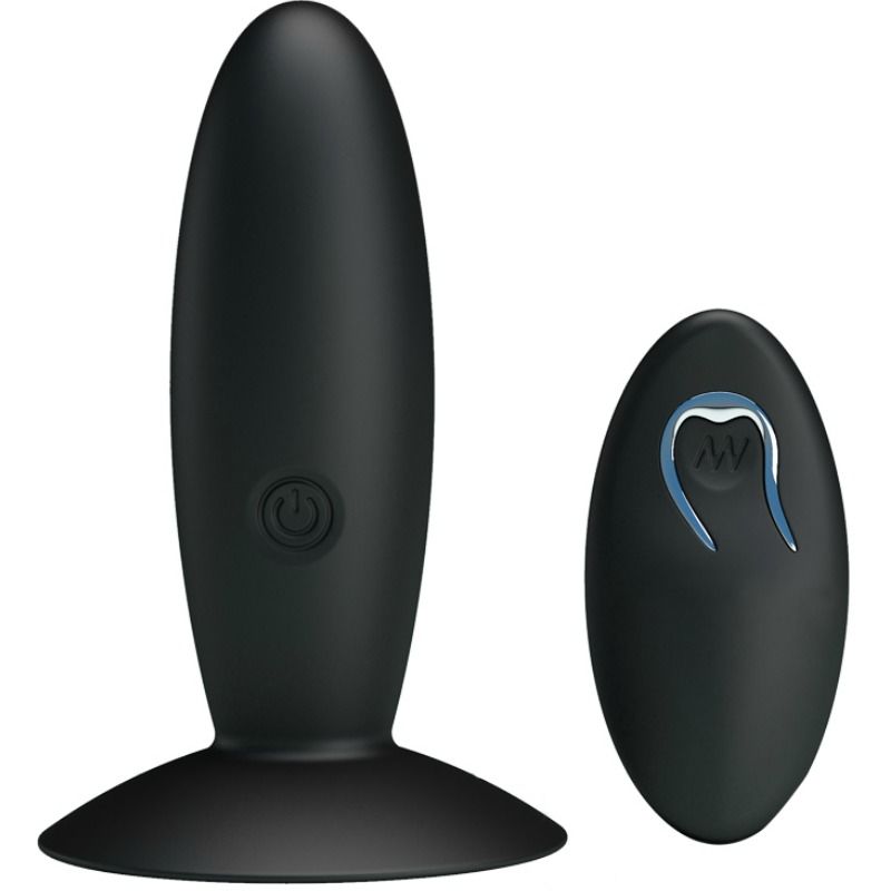 PRETTY LOVE BOTTOM Plug Anal Rechargeable Vibration Contrôle - Aura Intime