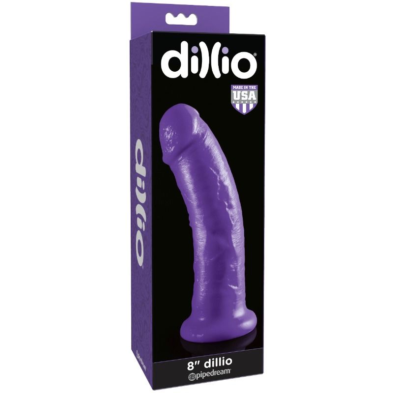 DILLIO DILDO 20.32 VIOLET - Aura Intime