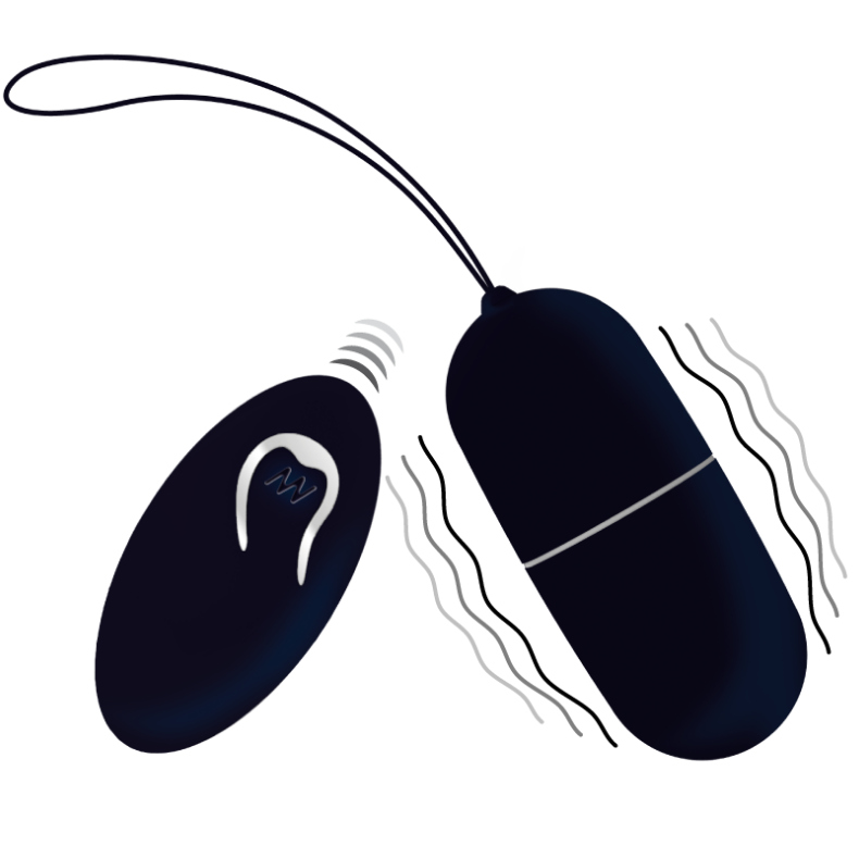 INTENSE REMOTE CONTROL Oeuf Vibrant Flippy I Télécommande Noir — vue détaillée