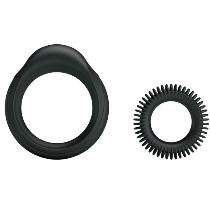 BAILE FOR HIM KIT 2 ANNEAUX SILICONE ANNEAU VIRILIT? - Aura Intime