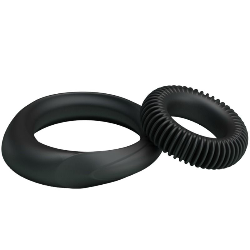 BAILE FOR HIM KIT 2 ANNEAUX SILICONE ANNEAU VIRILIT? — vue arrière