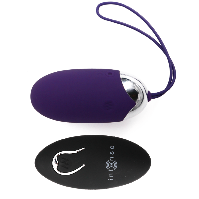 INTENSE REMOTE CONTROL Oeuf Vibrant Flippy Ii Télécommande Violet — vue arrière