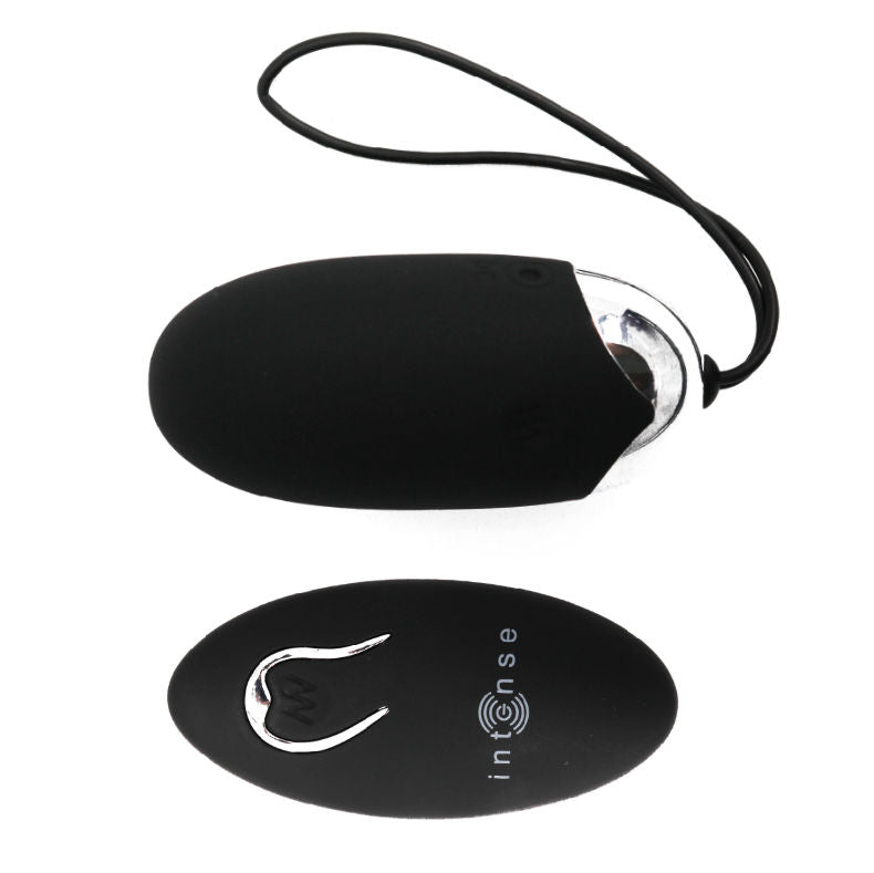 INTENSE REMOTE CONTROL Oeuf Vibrant Flippy Ii Télécommande Noir — vue arrière