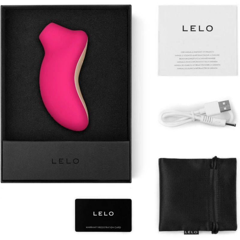 LELO Stimulateur Clitoris Sona Couleur Cerise — vue détaillée