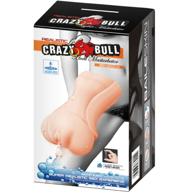 CRAZY BULL - Masturbateur Vagin  Peau D'Eau