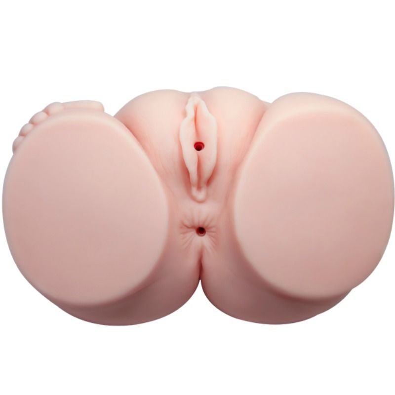 CRAZY BULL Vagin Anus Réalistes Vibration — vue arrière