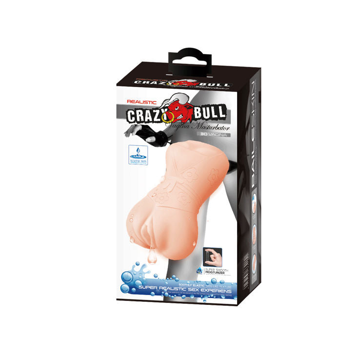 CRAZY BULL Masturbadeur Peau D'Eau Modèle Vagin 4 — accessoires inclus