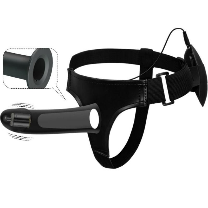 PRETTY LOVE MALE VITO STRAP ON GODE CREUX VIBRATION 17.3 CM — vue alternative