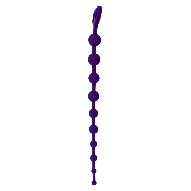 INTENSE ANAL TOYS BILLES ANAL JAIDEN LILAS — vue arrière