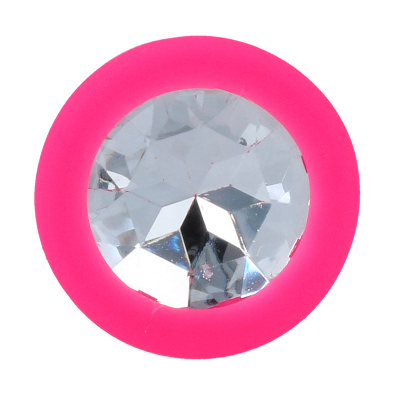 INTENSE ANAL TOYS Plug Anal Shelki S Fuchsia — vue arrière