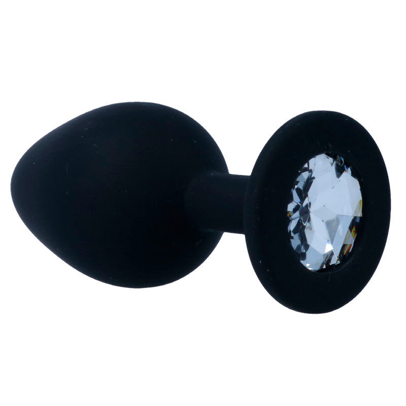 INTENSE ANAL TOYS Plug Anal Shelki M Noir — vue alternative