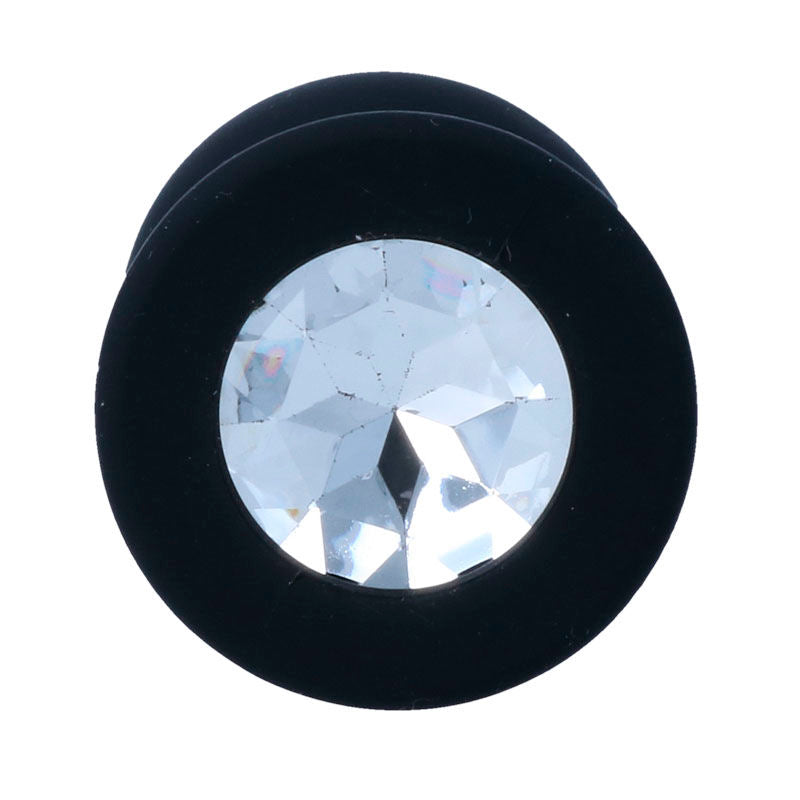 INTENSE ANAL TOYS Plug Anal Shelki M Noir — vue arrière