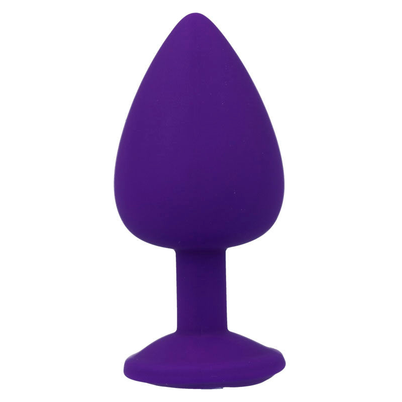 INTENSE ANAL TOYS Shelki L Plug Anal Lilas — accessoires inclus