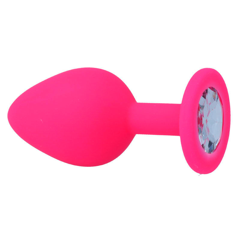 INTENSE ANAL TOYS Plug Anal Shelki M Fuchsia — vue alternative