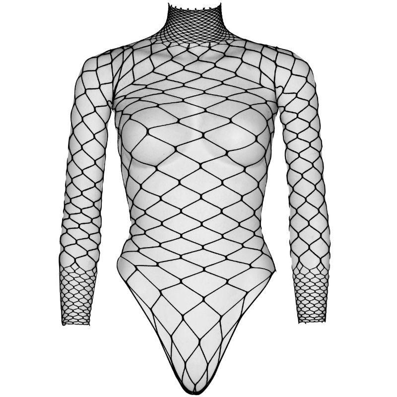 LEG AVENUE BODYSTOCKINGS Teddy Résille Col Roulé Taille Unique — vue alternative