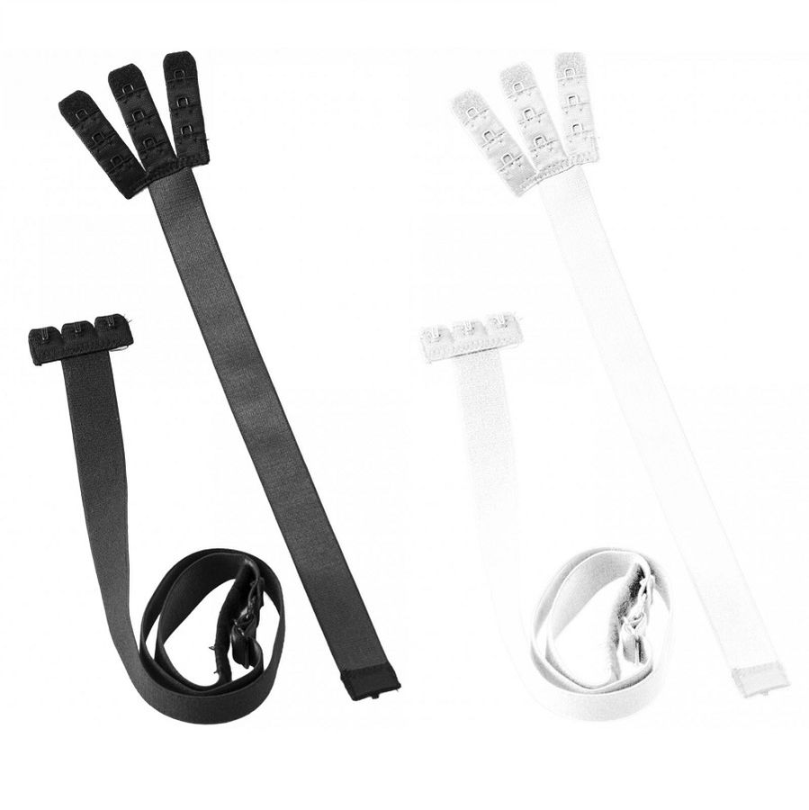 BYE BRA - ACCESSORIES Adaptateur Soutien-Gorge À Dos Ouvert Noir & Blanc - Aura Intime