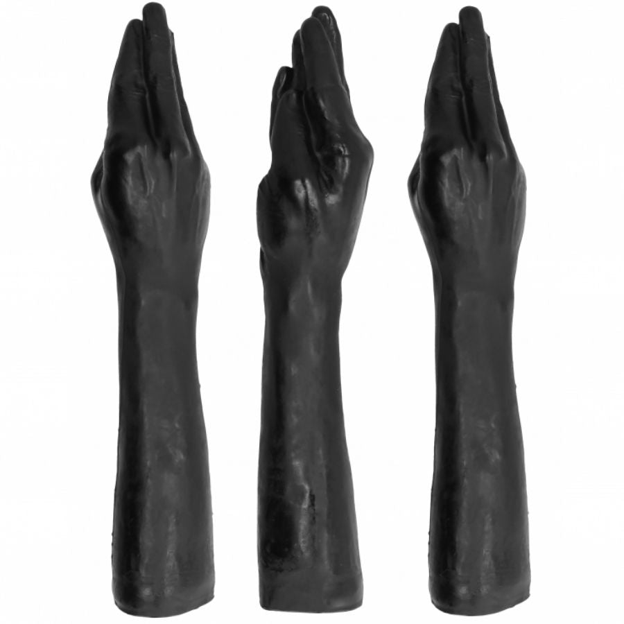 ALL BLACK Fist Géant Fisting 40 Cm — vue détaillée