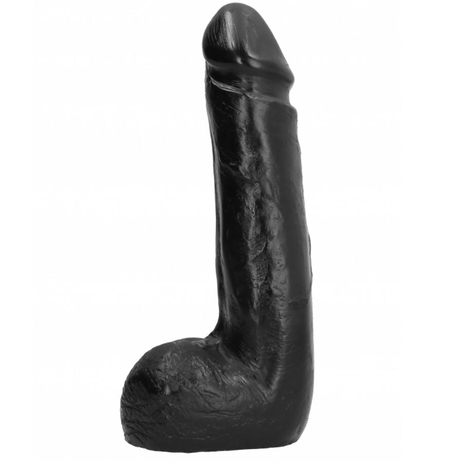 ALL BLACK GODE RÉALISTE NOIR DOUX 20 CM — vue détaillée