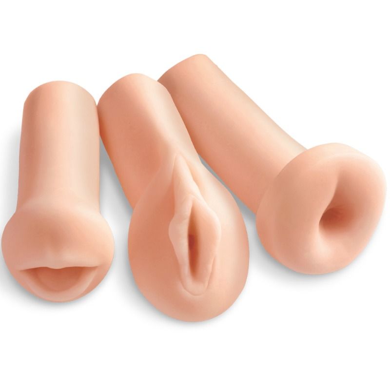 EXTREME TOYZ Kit 3 Trous 3 Masturbateurs — vue détaillée