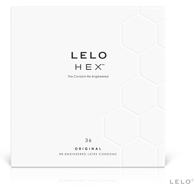 LELO Boîte Préservatifs Hex 36 Unités - Aura Intime