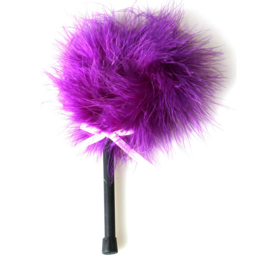 SECRETPLAY 100% FETISH Duster Marabou Rose Violet — vue alternative