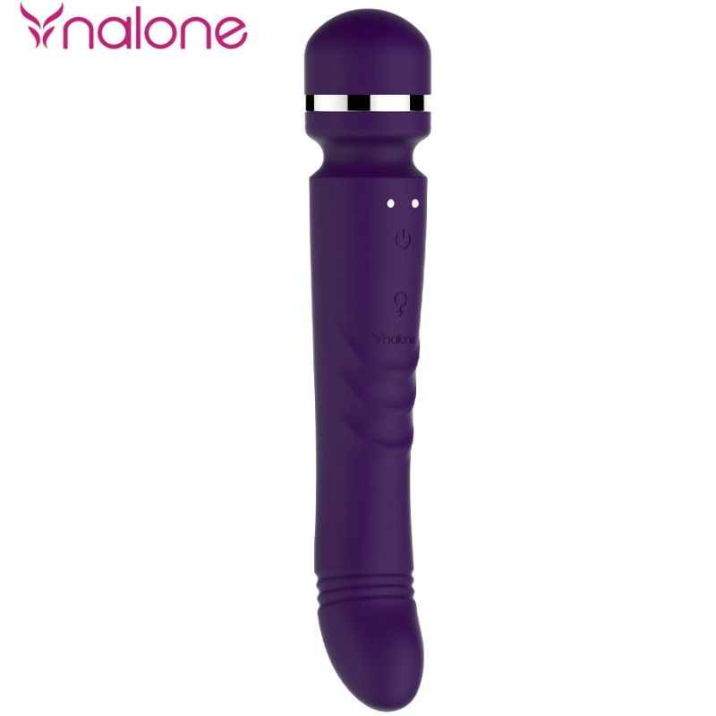 NALONE MASSEUR DOUBLE TÊTE YONI — accessoires inclus