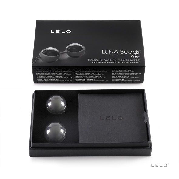LELO Luna Beads Noir Balles Kegel — vue alternative