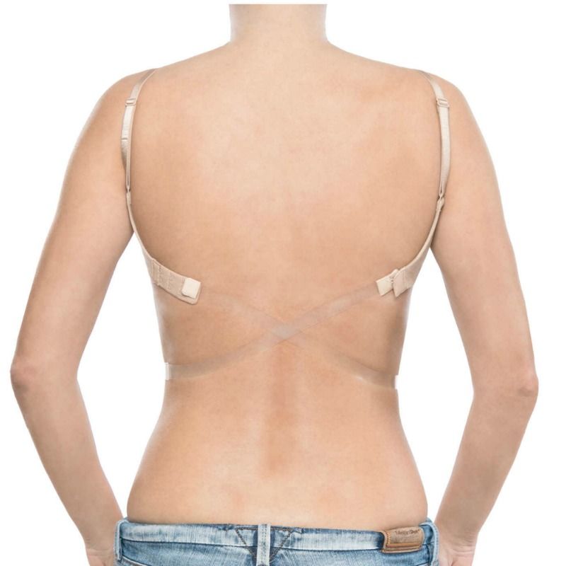 BYE BRA - ACCESSORIES Réducteur Bretelles Dos Transparent — vue détaillée