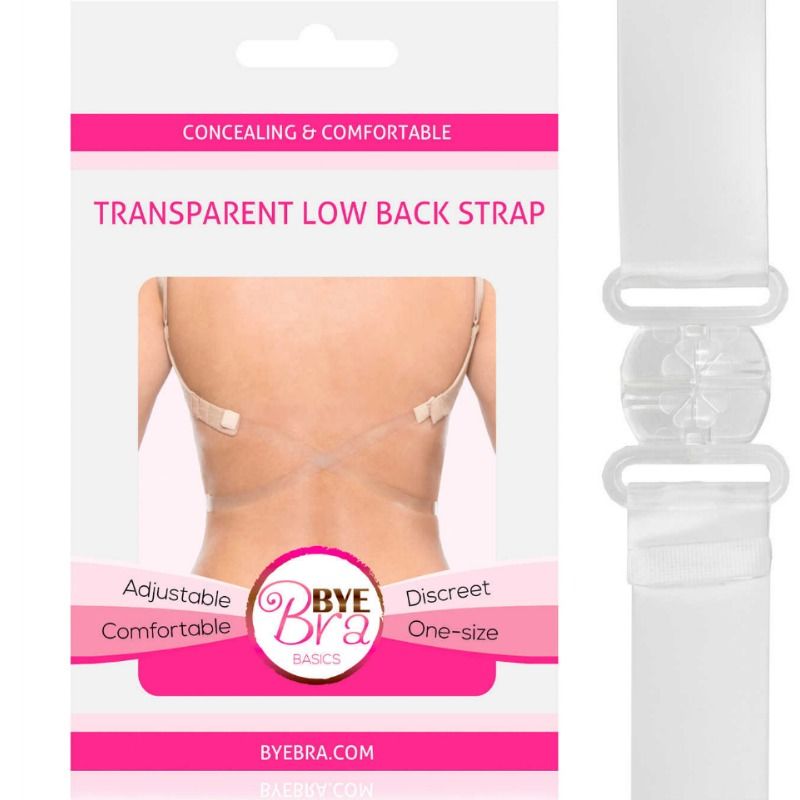 BYE BRA - ACCESSORIES Réducteur Bretelles Dos Transparent - Aura Intime