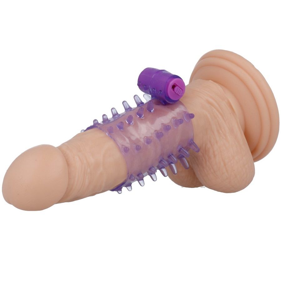 CASUAL LOVE COUVERCLE PÉNIS VIBRATEUR LILAS - Aura Intime