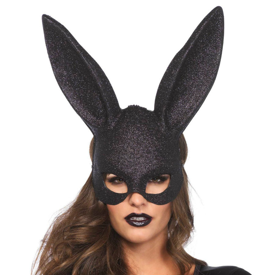 LEG AVENUE ACCESSORIES Masque Lapin Masquerade Paillettes - Aura Intime