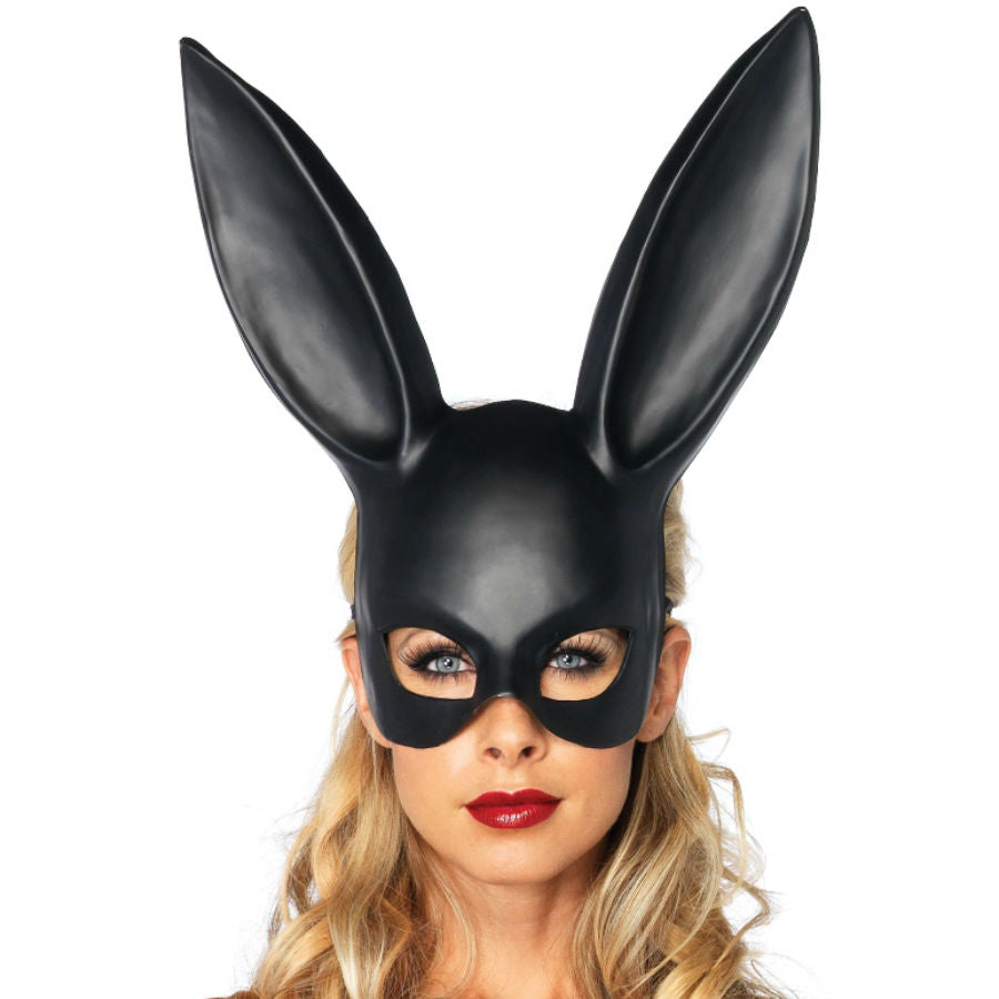 LEG AVENUE ACCESSORIES Masquerade Masque Lapin Noir - Aura Intime
