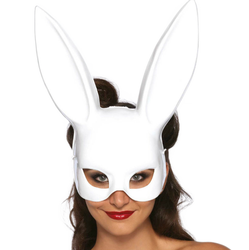 LEG AVENUE ACCESSORIES Masquerade Masque Lapin Blanc - Aura Intime