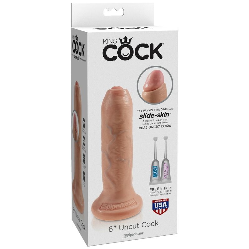 KING COCK GODE RÉALISTE CHAIR NON COUPÉ 15 CM — vue alternative