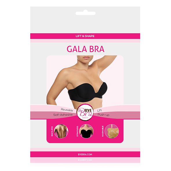 BYE BRA - BRAS Gala Soutien-Gorge Bonnet A Noir — vue arrière