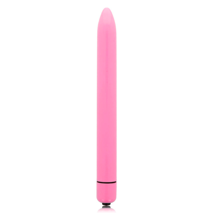 GLOSSY Vibrateur Slim Deep Rose — vue détaillée