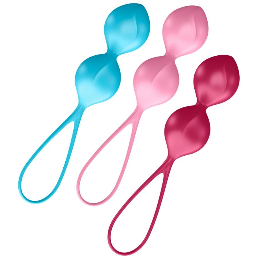 SATISFYER BALLS Ensemble Entraînement Loveballs 2 - Aura Intime