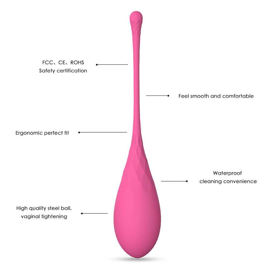 LESLIE Kegel Fit Ensemble D'Entraînement Musculaire Pelvien 6 Pcs — vue arrière