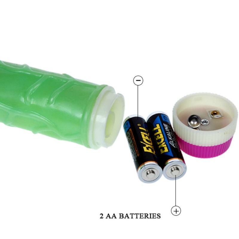 BAILE VIBRATORS VIBRATEUR VAGUES PLAISIR 23 CM VERT — vue alternative