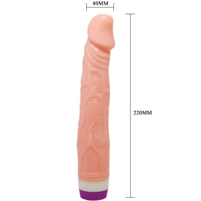 BAILE - Vibrateur Naturel Réaliste 22 Cm