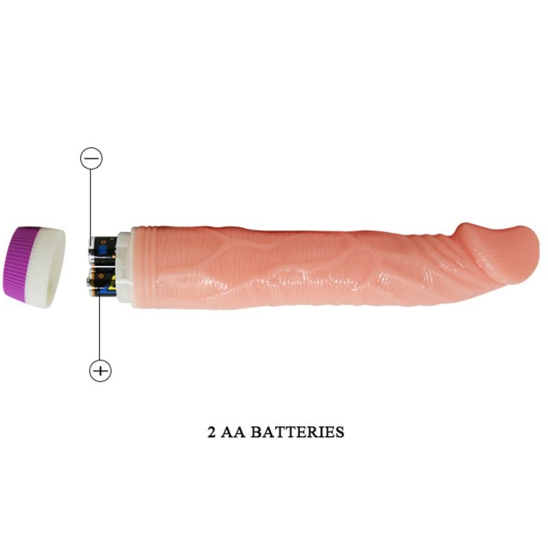 BAILE - Vibrateur Naturel Réaliste 22 Cm