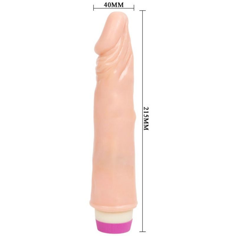BAILE VIBRATORS VIBRATEUR VAGUES PLAISIR 21.5 CM DÉBUTANTS — accessoires inclus